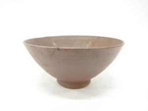 備前焼　香山造　茶碗